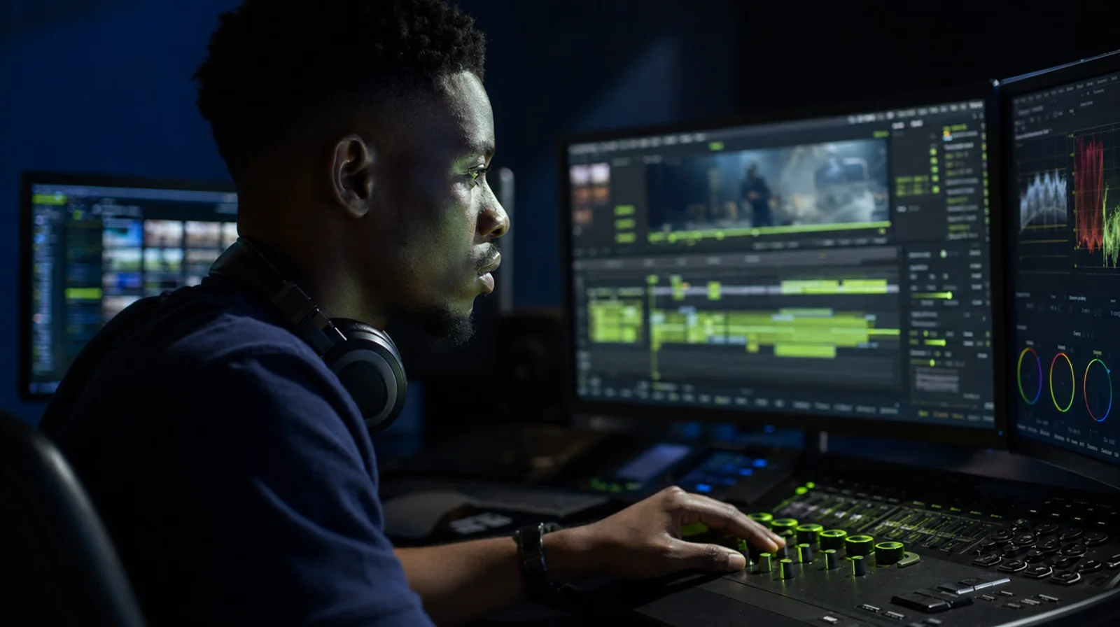 Montage et étalonnage STRATETIC en post-production